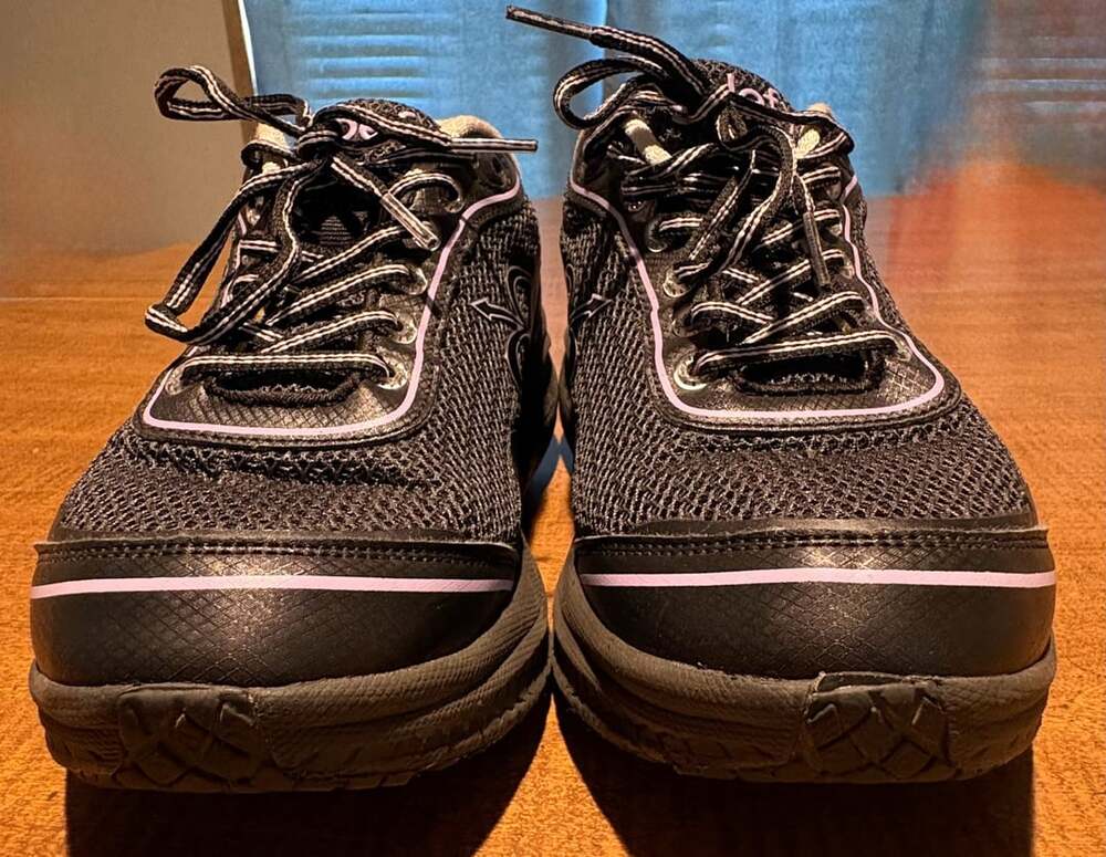 Gravity Defyer GDefy Mighty Walk Women's Orthopedic Shoes, Black/Purple Size 8 - Picture 8 of 10